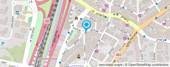 מפת הגעה אל אפסייד פיננסי - ייעוץ משכנתאות