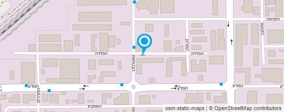 מפת הגעה אל א.א עבודות נירוסטה