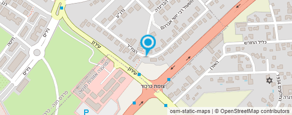 מפת הגעה אל טק תרפי tech-therapy