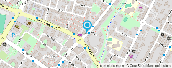 מפת הגעה אל מגנטים לארועים ארט סטודיו