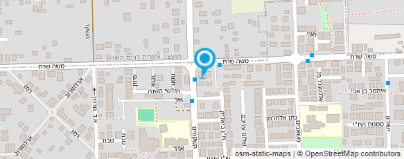 מפת הגעה אל פסיכולוג קליני בכיר- אריק שפירא