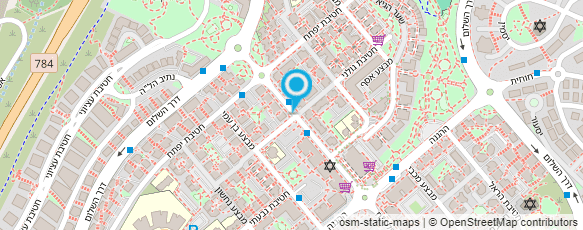 מפת הגעה אל אילנה  - פדיקור