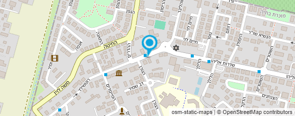 מפת הגעה אל הגן של אורנה