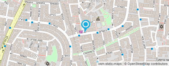 מפת הגעה אל פירות וירקות - יעקב גניש