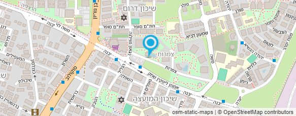 מפת הגעה אל ויינברג פאבל