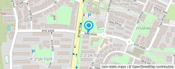 מפת הגעה אל חנה שטוב - הנהלת חשבונות