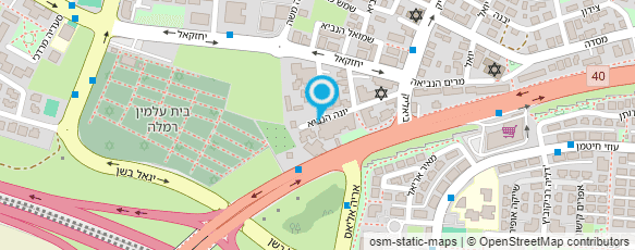 מפת הגעה אל בהא-קידוחים וניסור בבטון