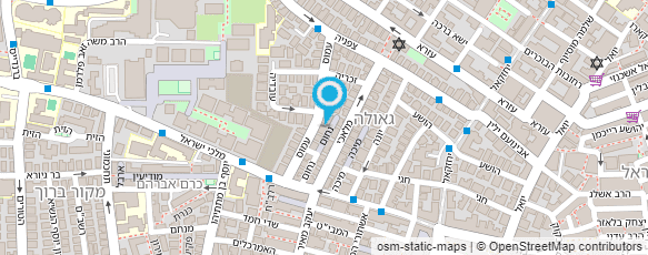 מפת הגעה אל שמחה לגומסקי- איפור כלות ואירועים