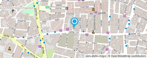 מפת הגעה אל יהודה ארי גרוס