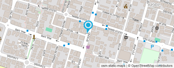 מפת הגעה אל קוסמטיק מרקט