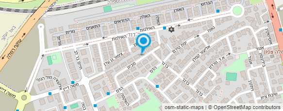 מפת הגעה אל עו"ד נטלי בן