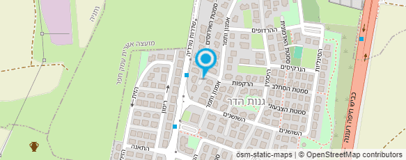 מפת הגעה אל דבורה שטרית שמלות כלה