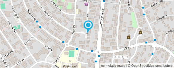 מפת הגעה אל צופית בן שאול