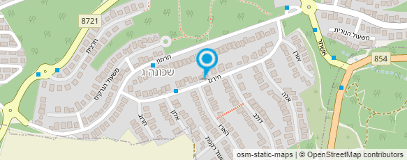 מפת הגעה אל יעל רותם מטפלת הוליסטית