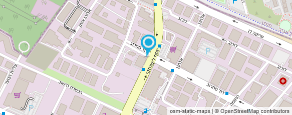 מפת הגעה אל גבי בן יעקב צלם אירועים