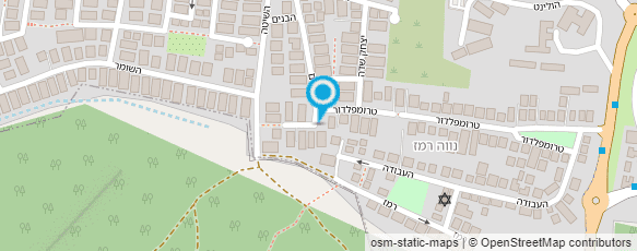 מפת הגעה אל מיכל מר-אדריכלות נוף