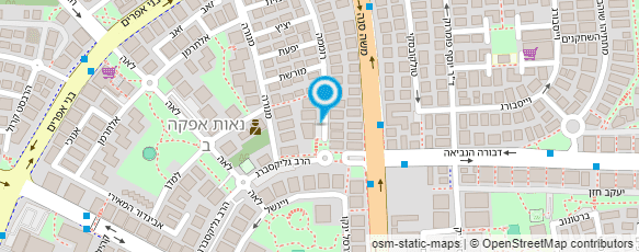 מפת הגעה אל ד"ר דפנה מנספלד מפת הגעה אל ד"ר דפנה מנספלד