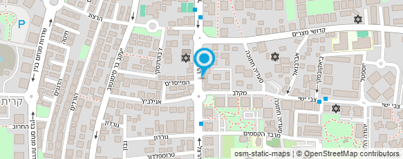 מפת הגעה אל חנות לבגדים צנועים