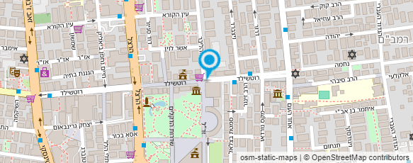 מפת הגעה אל א.ד.א.ש סוכניות בינלאומיות ייעוץ לאריזה בע"מ