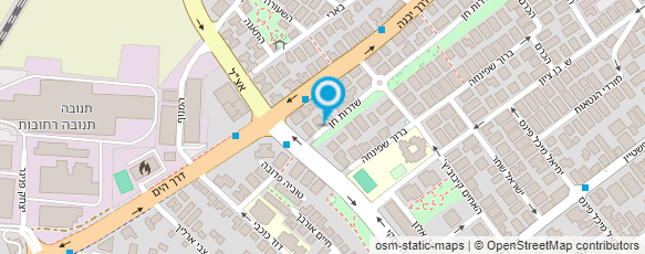 מפת הגעה אל אריאל טרי עיסוי רפואי