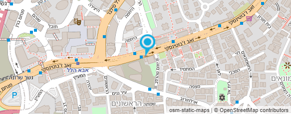 מפת הגעה אל רודן ענבר  משרד עורכי דין