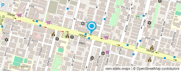 מפת הגעה אל איזי הדפסות