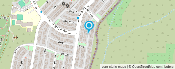 מפת הגעה אל דרך טבע תרפיה בעזרת בעלי חיים