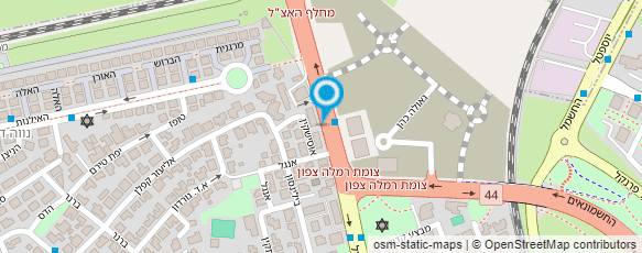 מפת הגעה אל סטודיו לקעקועים נוגה שלום