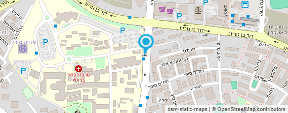 מפת הגעה אל ד"ר ישי וואהל