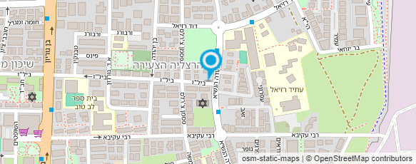 מפת הגעה אל זיו גולדשטיין שיווק נדל"ן