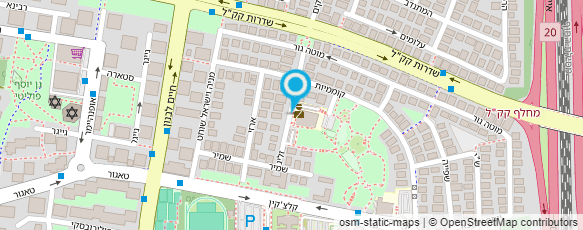 מפת הגעה אל ספריית החוג לגיאוגרפיה