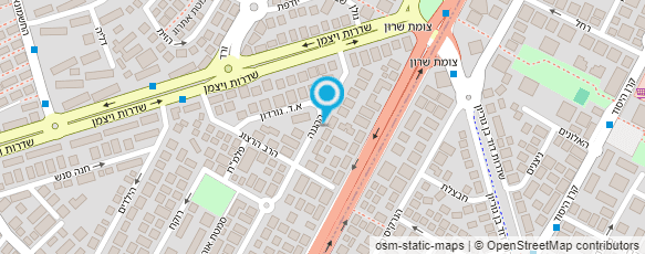 מפת הגעה אל חמדת עוגות