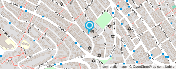 מפת הגעה אל שלו - מתן שירותים למחשבים