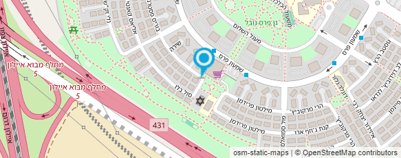 מפת הגעה אל אלמוג חסיד - רפואה סינית