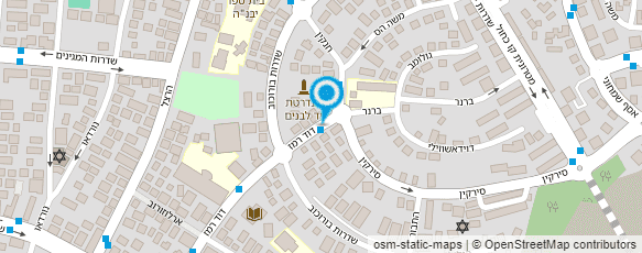 מפת הגעה אל יוחאי האינסטלטור מפת הגעה אל יוחאי האינסטלטור