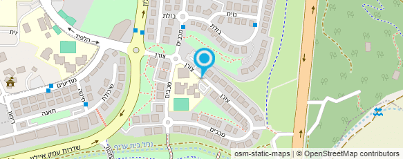 מפת הגעה אל טאקוונדו סול - אייל שמש