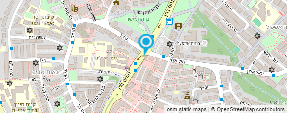 מפת הגעה אל דודי בן-ציון