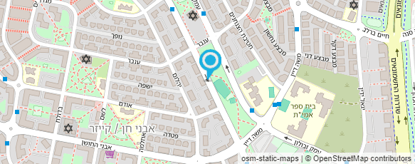 מפת הגעה אל פרווטסמנט- צצי בולבלי אתה