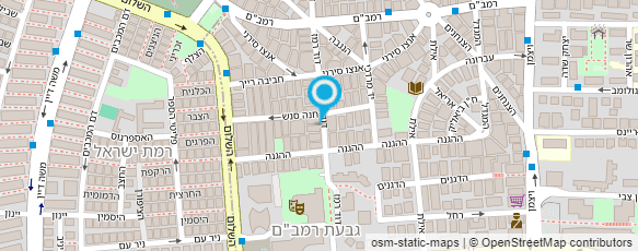 מפת הגעה אל מירב קליין