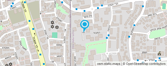 מפת הגעה אל יוניק - בית ספר למוסיקה