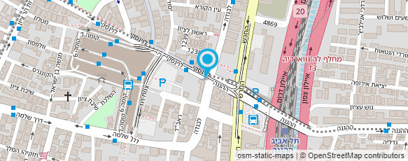 מפת הגעה אל פלאפל בן חור