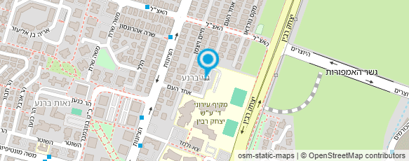 מפת הגעה אל הצהרון של דרורית