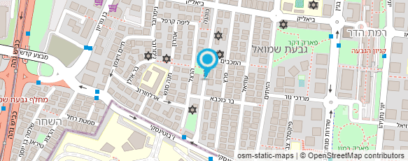 מפת הגעה אל קריאטיב טאץ' תפירה מקצועית