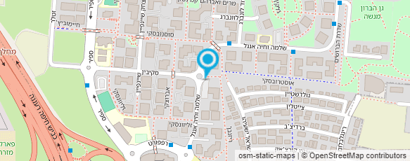 מפת הגעה אל טל שטיינברג - מדריכת כושר