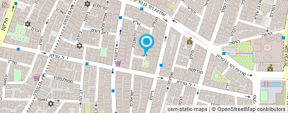 מפת הגעה אל רועי אוחיון איפור כלות וערב