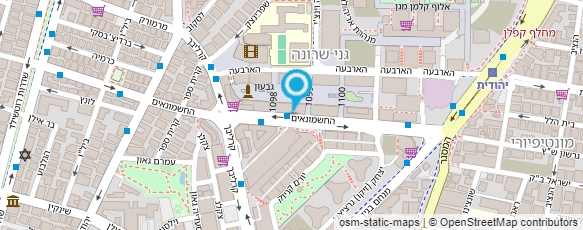 מפת הגעה אל ischool