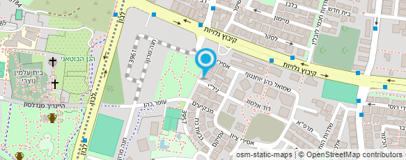 מפת הגעה אל שיאצו יואל רון