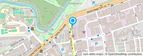 מפת הגעה אל פרפל אינטראקטיב Purple Interactive