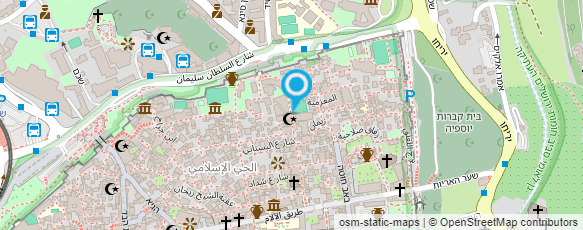 מפת הגעה אל מעון ילדי ציון