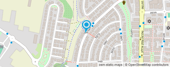 מפת הגעה אל מני שחק - מאמן ריצה וכושר